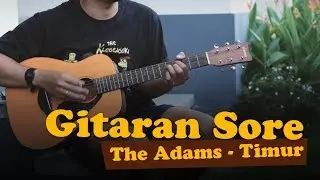 Gitaran Sore - The Adams - Timur (with chord illustrations)