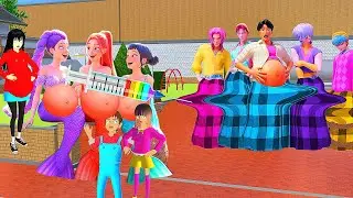 Yuta Mio Panik Saja Boys Disunat Mermaid Demon Hunter Rumi Mira Zoey Hamil | Sakura School Simulator