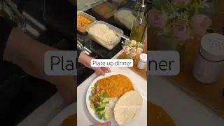 Ужин на тарелке 🍽️ Сливочное куриное карри с рисом 🍚 #еда #ужин #карри #рис