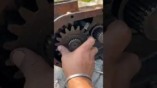 Sonalika Rotavator Gear Pinion Fittings #trendingshorts #ytshorts #automobile #trector #viralvideo