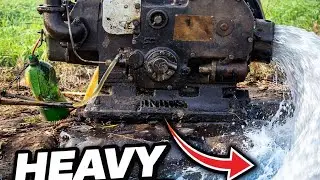 POWERFUL WATER PUMP ENGINE 💧 | Heavy Water Flow Test in Fields