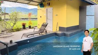 [Sale] Paddy Field Villa, Langkawi - Custom-built Homestay-Ready with Pool, in front of Paddy Field