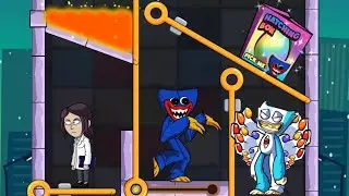 Huggee Time Pin Puzzle Max Level New Gameplay Pull The Pin Mobile Game