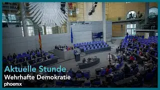 Aktuelle Stunde im Bundestag am 18.01.2024
