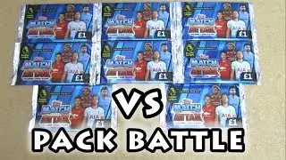 Match Attax 18/19 Premier League 8 Pack Opening |  MR VS MRS | Pack Battle! | Most Points Wins!