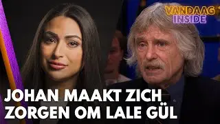 Johan Derksen kritisch op stopzetten beveiliging van Lale G&uuml;l: 'Heel tricky!' | VANDAAG INSIDE
