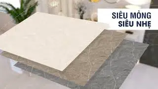 Apodio Thin Ultraslim gạch Ốp l&aacute;t si&ecirc;u mỏng nhẹ lần đầu ti&ecirc;n được sản xuất tại Việt Nam.