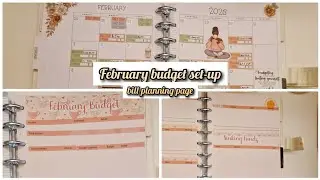 FEBRUARY 2026 BUDGET SETUP 💸 | Cash Stuffing, Sinking Funds & Savings Challenges
