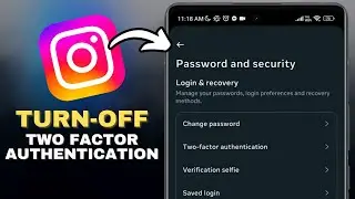 How To Turn Off Two Factor Authentication On Instagram - Guide in SECONDS!