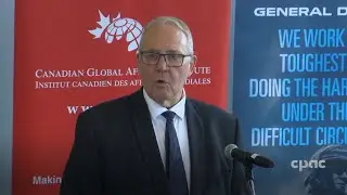 Defence Minister Bill Blair gives a speech on NORAD modernization &ndash; May 1, 2024