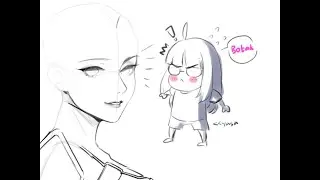 Fanart  Nanami Aerithia [Drawing Workflow]