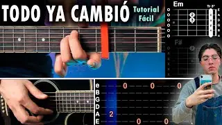 Todo Ya Cambió - Kevin Kaarl GUITARRA Tutorial | Acordes