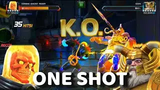 CGR HUMILIATES Cav Odin Boss! 40 Second Solo! - Marvel Contest of Champions