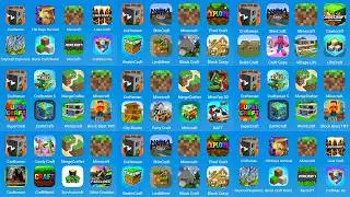 Craftsman, 100 Days Survival, Candy Craft, ShinCraft, Minecraft, Craftsman 5, Pixel Craft, CraftGuys