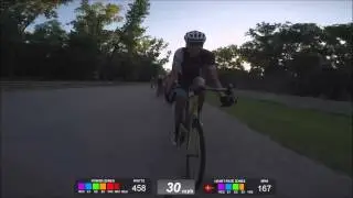 Elbowz Racing lead out train at the Driveway