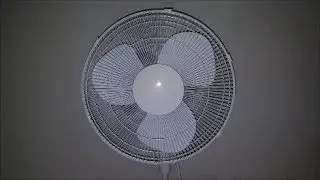 Mainstays 16-inch White Stand Fan