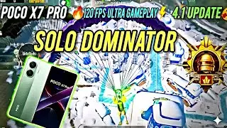 🔴 LIVE PUBG | POCO X7 Pro 4.1 Update 🔥 Smooth 90 FPS Ranked Matches