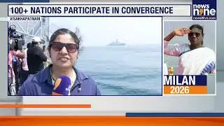 President Droupadi Murmu Reviews Naval Power At International Fleet Review In Visakhapatnam | News9