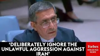 BREAKING NEWS: Iran's UN Rep Rips 'Unfounded Allegations' About Hormuz Strait From Security Council