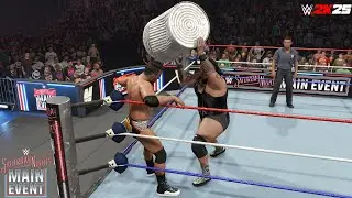 WWE 2K25 - LA Knight vs. Bronson Reed - Extreme Rules