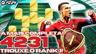 A INCRÍVEL 4-2-3-1 QUE ME LEVOU AO TOPO NO FUT CHAMPIONS!