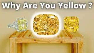 Why are yellow diamonds yellow ?