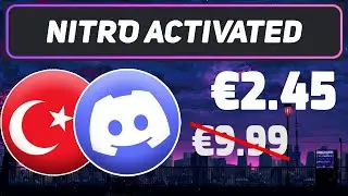 Метод Discord Nitro Turkey | Карта Fups