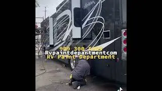 Rv collision repair motorhome body fiberglass accident rv repair insurance claim Merced