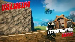 Valheim Tips and Tricks Terraforming Flat Land Easy