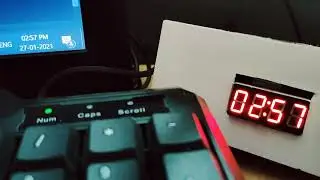 ATtiny45 DIY Clock || ATtiny45 Project || Arduino