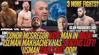 FWF: Conor Mcgregor Wins by KO! 😳 Buckley Calls DDP the TRUE African Champ! 😂 Makhachev Retiring? 😱
