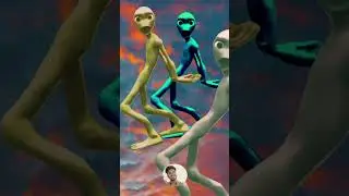 Funny alien dance dame tu cosita | Part - 2116 | #funny #alien #aliendance #color #crazzyalienz