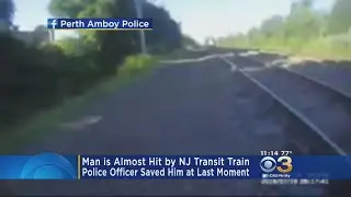 Man Almost Hit By New Jersey Transit Train