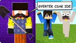 SZOMSZÉD ELRABOLTA A GYEREKEKET A MINECRAFTBAN!