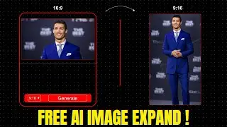 FREE AI Image Extender - Works Like MAGIC! (Must Try)