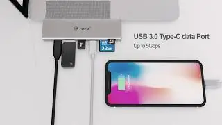 Totu USB HUB TYPE C For MAC Pro and Mac Air