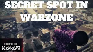 Best Spot In Warzone | Insane Sniping Spot | FREE KILLS | Modern Warfare