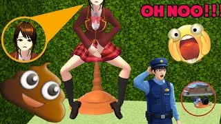 Rina&rsquo;s Funny Toilet Emergency 🚽😂 | Sakura School Simulator