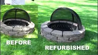 Video - Fire Pit Grate and Fire Pit Screen Cleaning and Reconditioning