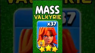 Valkyrie new trick attack strategy 😱🔥| Clash of clans | #coc #cocshorts #vairalvideo #gaming