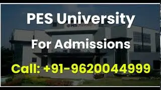 PES university admission