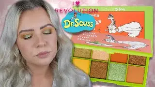 I HEART REVOLUTION DR SEUSS GREEN EGGS AND HAM Palette Review & Swatches | Clare Walch