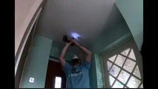 How to make a hole in the ceiling safely then fit a loft hatch or access panel: Part 1
