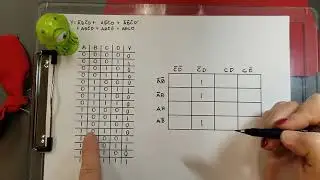 4 Variable K Map: Complete Simplification of a 4 Variable Boolean Expression