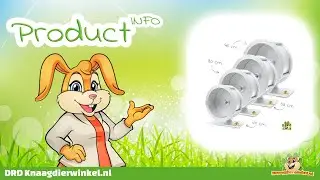 Aluminium Looprad Chinchilla | 🌿 DRD Knaagdierwinkel 🐭🐹🐰