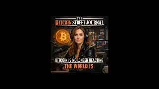 Bitcoin is no longer reacting to the world. The world is reacting to Bitcoin.