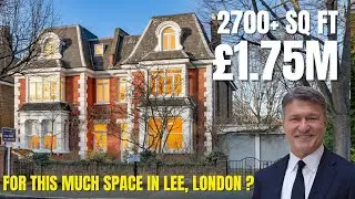 £1.75M Lee Conservation Area Home | 5 Beds + Cot Room | 2,600+ Sq Ft (SE12)