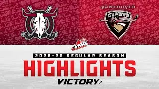 Red Deer Rebels at Vancouver Giants 02/01 | WHL Highlights 2025-26