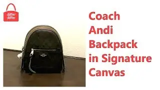 Рюкзак Coach Andi из канвы Signature 38998