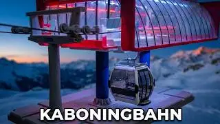 Kaboningbahn - Bergwelt Modell Ski Arena! Modellseilbahn Skigebiet